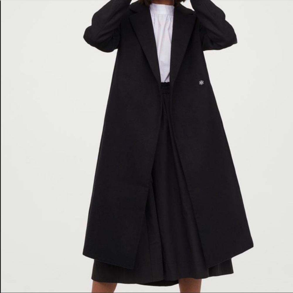 NWT❗️H&M black Trench coat.
